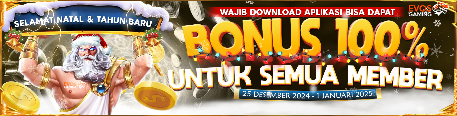 PROMO NATAL & TAHUN BARU EVOSGAMING