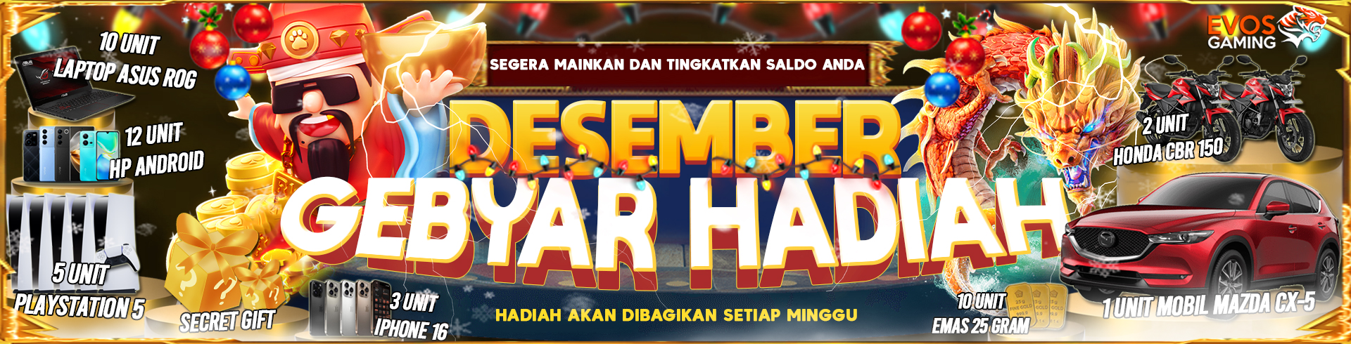 DESEMBER GEBYAR HADIAH