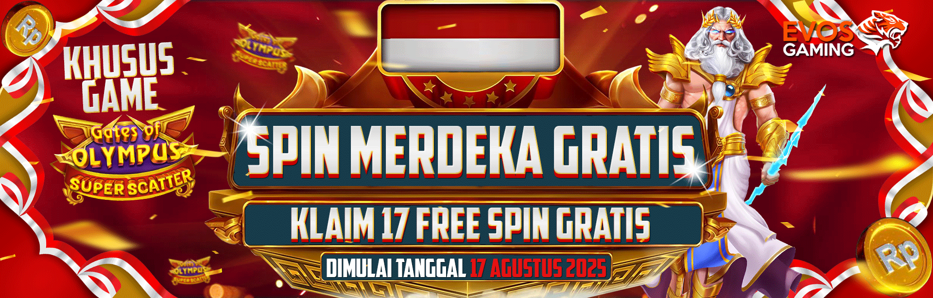 SPIN MERDEKA GRATIS