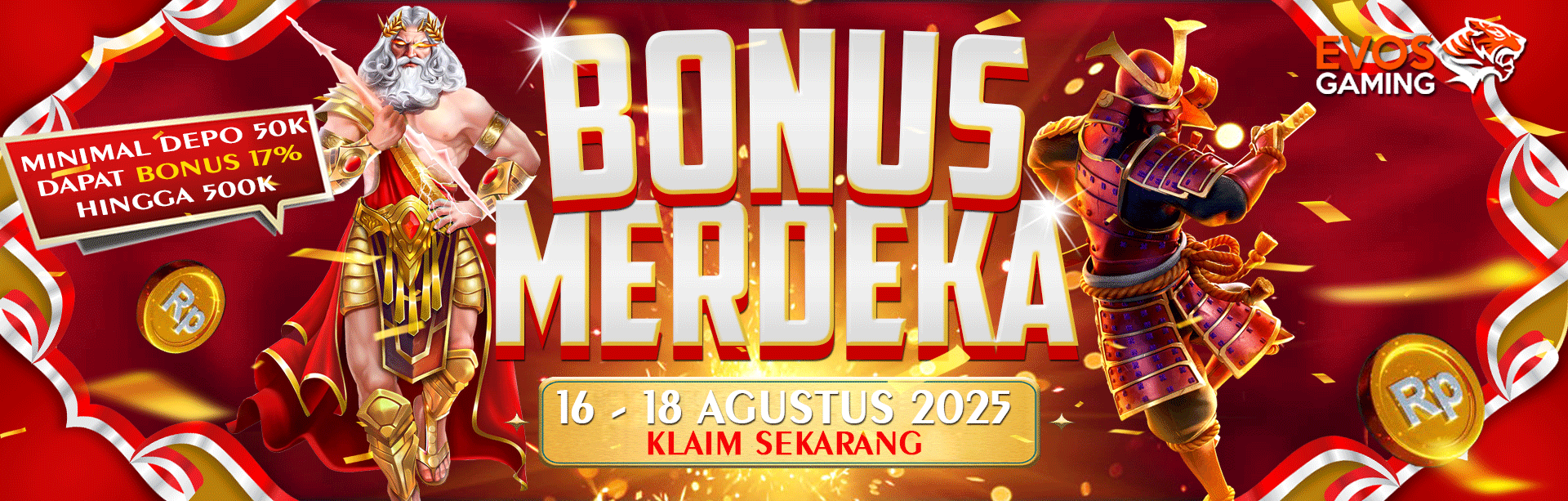BONUS MERDEKA EVOSGAMING 