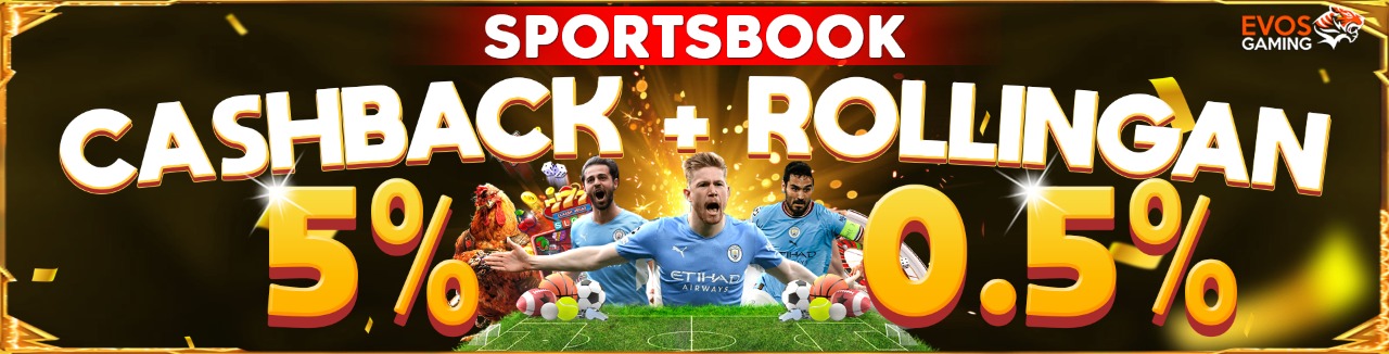 CASHBACK + ROLLINGAN SPORTSBOOK