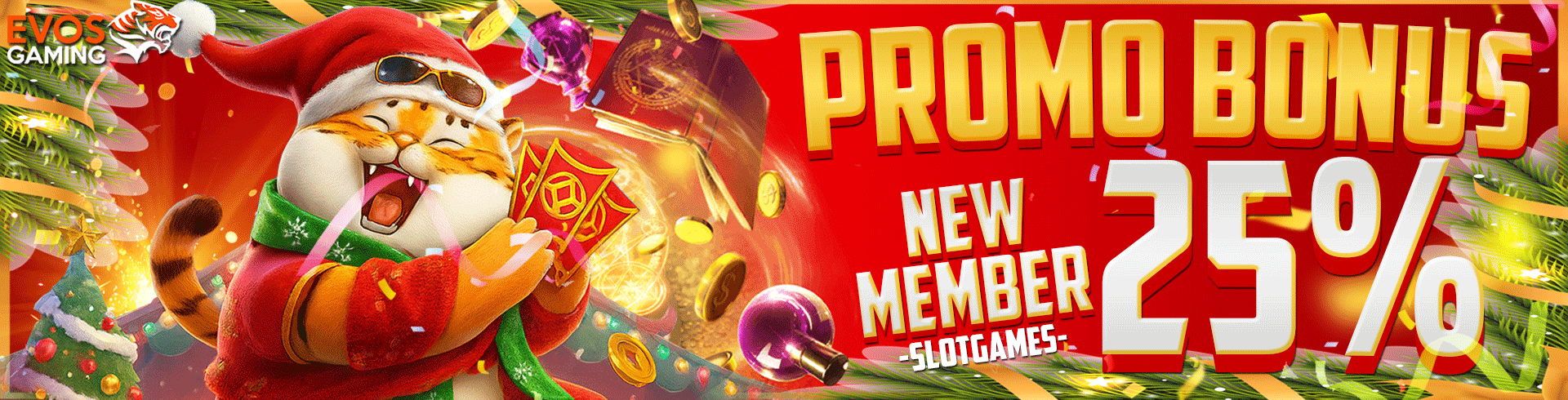PROMO BONUS NEW MEMBER 25%