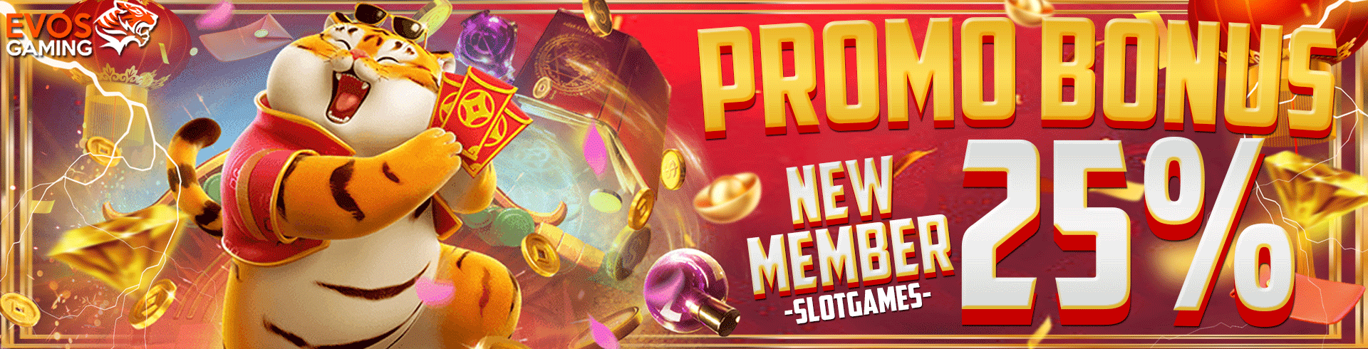 PROMO BONUS NEW MEMBER 25%