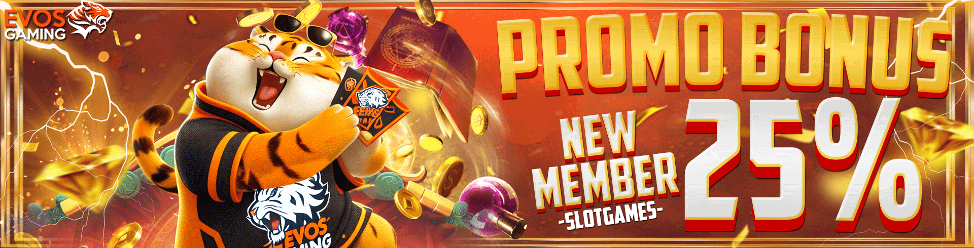 PROMO BONUS NEW MEMBER 25%