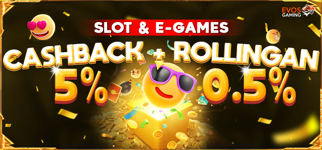 CASHBACK + ROLLINGAN SLOT