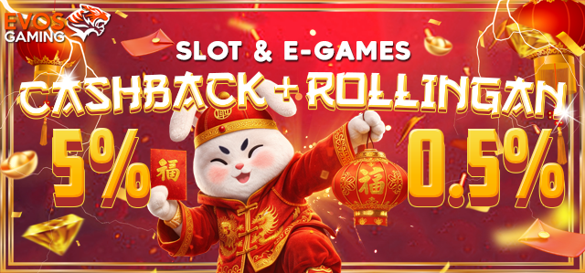 CASHBACK + ROLLINGAN SLOT