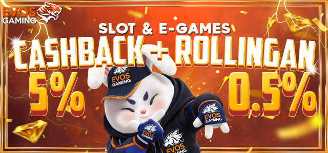 CASHBACK + ROLLINGAN SLOT