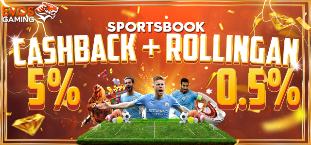 CASHBACK + ROLLINGAN SPORTSBOOK