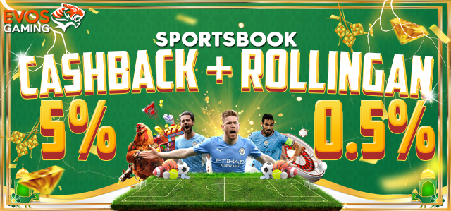 CASHBACK + ROLLINGAN SPORTSBOOK