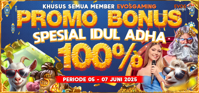 PROMO BONUS 100% SPESIAL IDUL ADHA