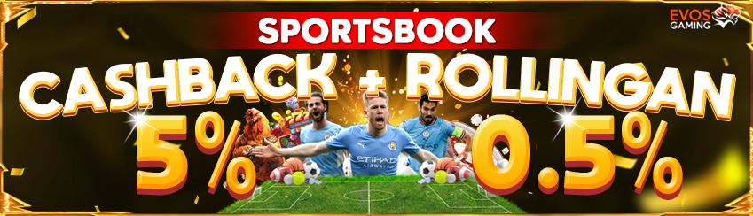 CASHBACK + ROLLINGAN SPORTSBOOK