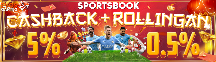 CASHBACK + ROLLINGAN SPORTSBOOK