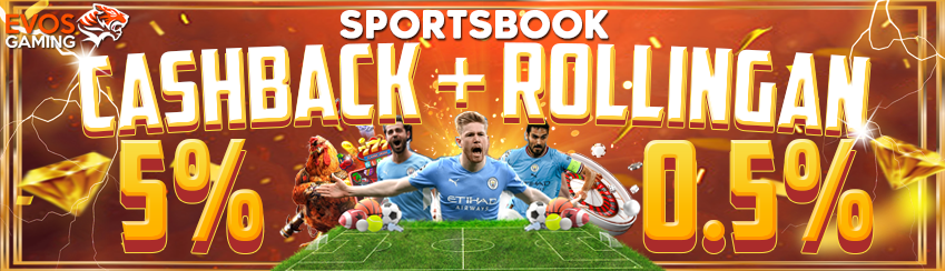 CASHBACK + ROLLINGAN SPORTSBOOK