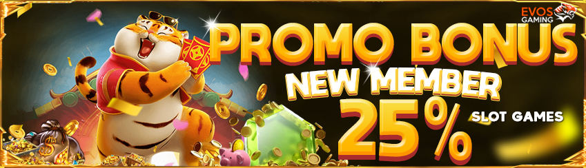PROMO NEW MEMBER SLOT 25%