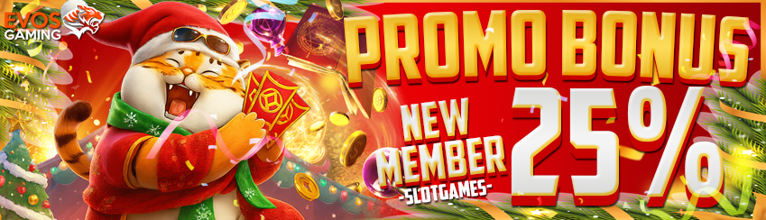 PROMO NEW MEMBER SLOT 25%