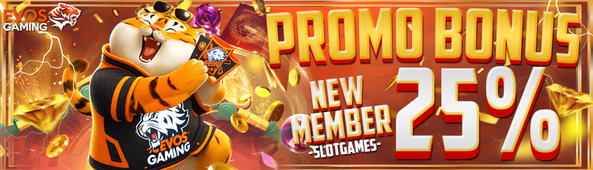 PROMO NEW MEMBER SLOT 25%
