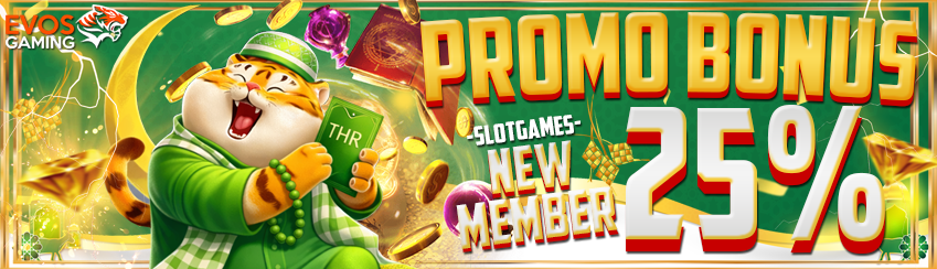 PROMO NEW MEMBER SLOT 25%
