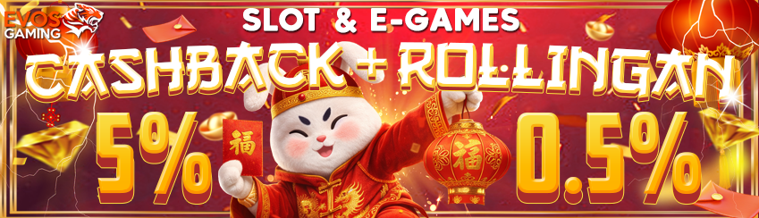 CASHBACK + ROLLINGAN SLOT GAMES