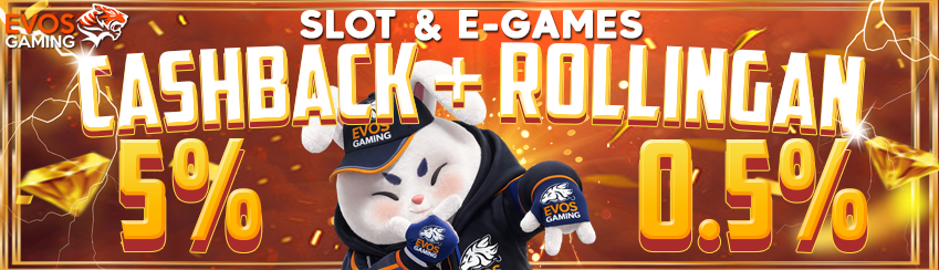 CASHBACK + ROLLINGAN SLOT GAMES